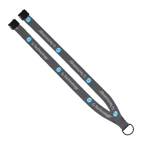 3/4" Polyester Dye Sublimated Lanyard 1