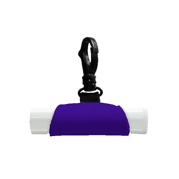 Neoprene Lip Balm Sleeve with SPF 15 Lip Balm 1