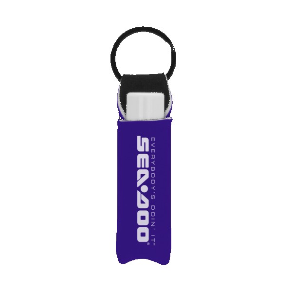 Neoprene Lip Balm Sleeve with SPF 15 Lip Balm 1