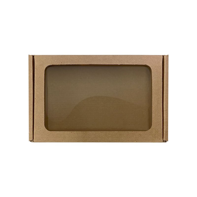 6" x 4" Cardboard Box with Window Lid 1 6" x 4" Cardboard Box with Window Lid 1