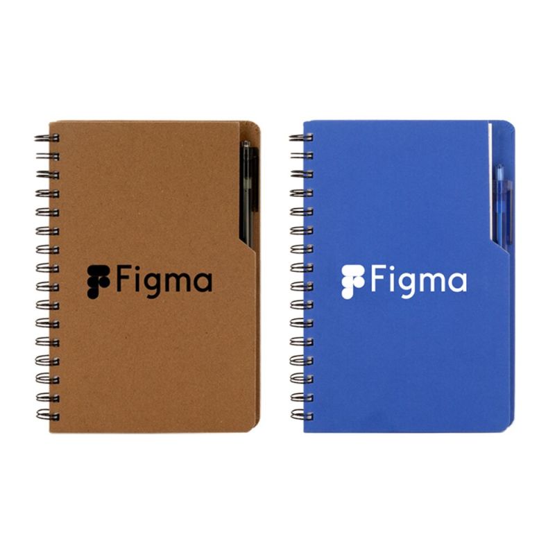 Kraft Notebook w/ Pen 1 Kraft Notebook w/ Pen 1