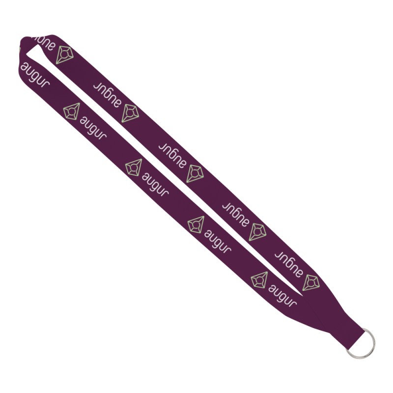 IMPORT Rush 1" Dye-Sublimated Lanyard with Sewn Silver Metal Split-Ring 1 IMPORT Rush 1" Dye-Sublimated Lanyard with Sewn Silver Metal Split-Ring 1