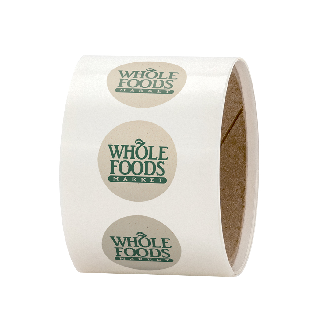 2" Circle Roll Labels 1