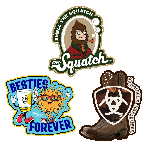 Tag Buddy 5" x 5" Die-Cut All-Purpose Sticker 1 Tag Buddy 5" x 5" Die-Cut All-Purpose Sticker 1