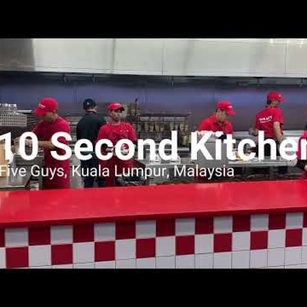 10 Second Kitchen – 5 Guys (Kuala Lumpur, Malaysia) 10 Second Kitchen – 5 Guys (Kuala Lumpur, Malaysia)