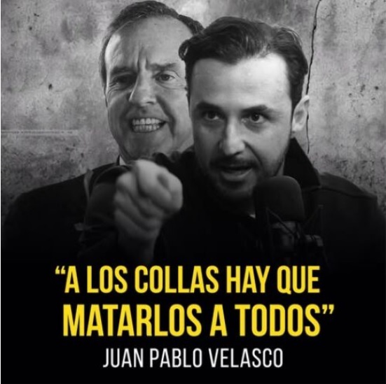 «A los collas hay que matarlos a todos» «A los collas hay que matarlos a todos»