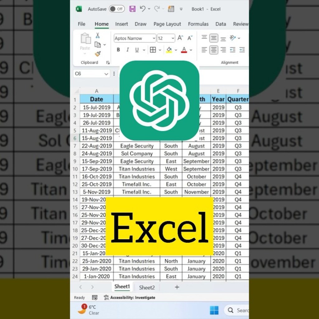 Here is a rewritten title that is SEO optimized and 60 characters or less:
“AI in Excel: 4hr/day Savings”
This title includes the main keywords (“AI” and “Excel”) and conveys the benefit of using AI in Excel (time savings), all within the 60 character limit. Here is a rewritten title that is SEO optimized and 60 characters or less:
“AI in Excel: 4hr/day Savings”
This title includes the main keywords (“AI” and “Excel”) and conveys the benefit of using AI in Excel (time savings), all within the 60 character limit.