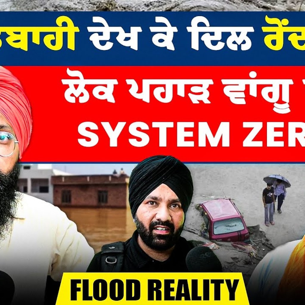 ਤਬਾਹੀ ਦੇਖ ਕੇ ਦਿਲ ਰੋਂਦਾ ਬਾਈ | ਲੋਕ ਪਹਾੜ ਵਾਂਗੂ ਖੜੇ System Zero | Flood Reality ਤਬਾਹੀ ਦੇਖ ਕੇ ਦਿਲ ਰੋਂਦਾ ਬਾਈ | ਲੋਕ ਪਹਾੜ ਵਾਂਗੂ ਖੜੇ System Zero | Flood Reality