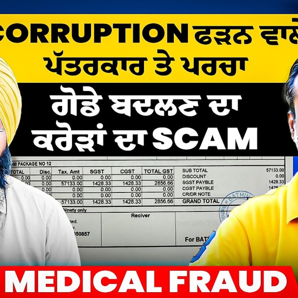 Corruption ਫੜਨ ਵਾਲੇ ਪੱਤਰਕਾਰ ਤੇ ਪਰਚਾ | ਗੋਡੇ ਬਦਲਣ ਦਾ ਕਰੋੜਾਂ ਦਾ Scam | Medical Fraud Corruption ਫੜਨ ਵਾਲੇ ਪੱਤਰਕਾਰ ਤੇ ਪਰਚਾ | ਗੋਡੇ ਬਦਲਣ ਦਾ ਕਰੋੜਾਂ ਦਾ Scam | Medical Fraud