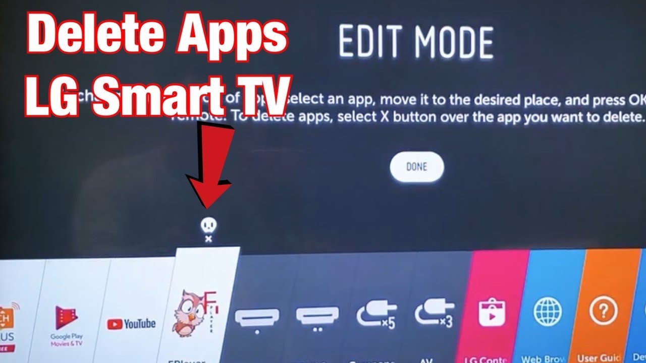 LG スマート TV でアプリを削除する方法 LG スマート TV でアプリを削除する方法