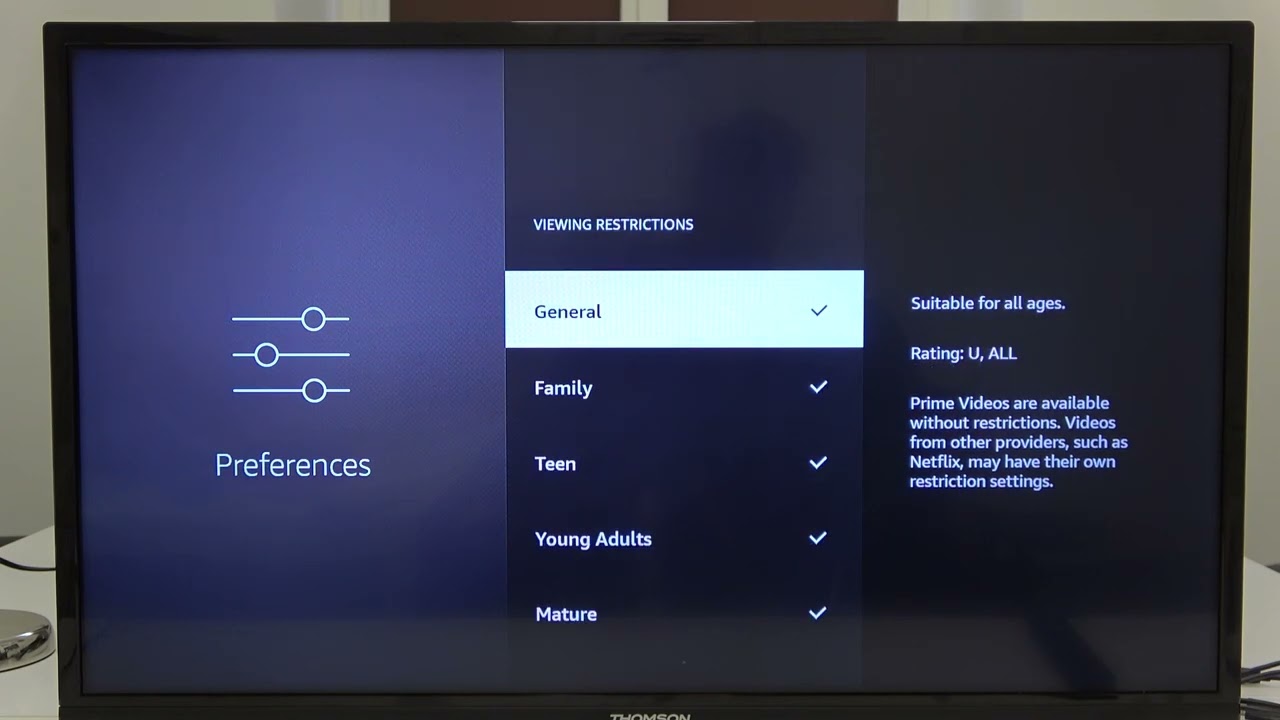 Amazon Fire TVにペアレンタルコントロールを追加する方法 Amazon Fire TVにペアレンタルコントロールを追加する方法