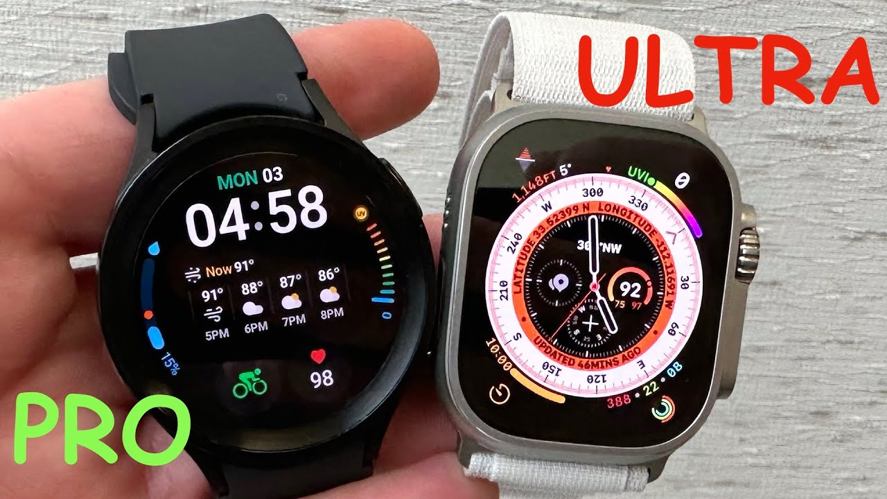 Apple Watch UltraとGalaxy Watch 5 Proがスマートウォッチの未来を変えるかもしれない Apple Watch UltraとGalaxy Watch 5 Proがスマートウォッチの未来を変えるかもしれない