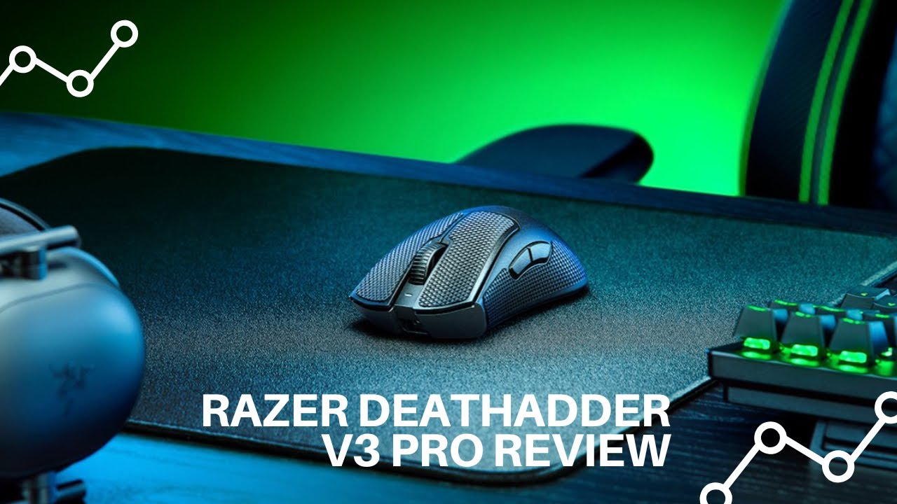 Razer DeathAdder V3 Pro レビュー: これまでよりも軽い、完璧なパーム グリップ マウス Razer DeathAdder V3 Pro レビュー: これまでよりも軽い、完璧なパーム グリップ マウス