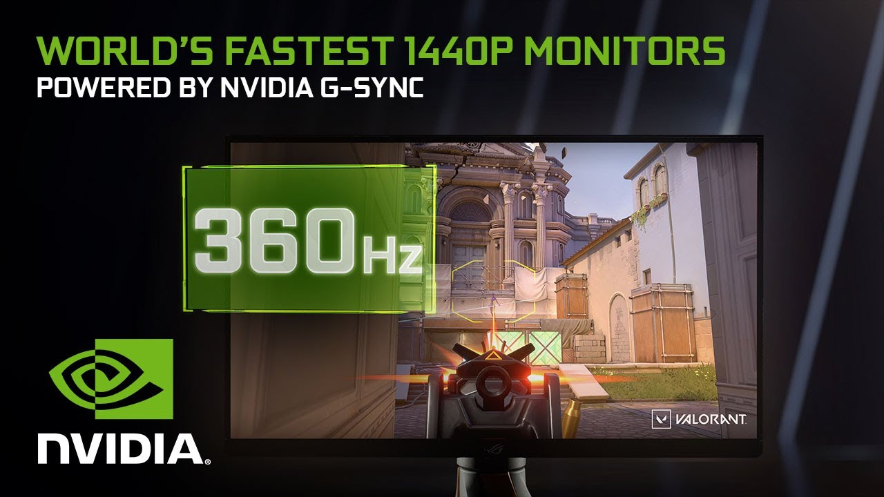 Nvidia、1440p 360Hz モニターを e スポーツの新しい標準として主張 Nvidia、1440p 360Hz モニターを e スポーツの新しい標準として主張
