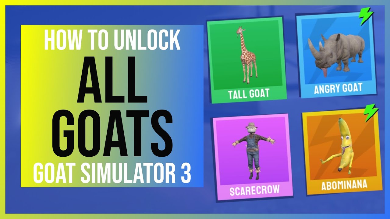 Goat Simulator 3 のサンドボックスは、前作の 18 倍の大きさです Goat Simulator 3 のサンドボックスは、前作の 18 倍の大きさです