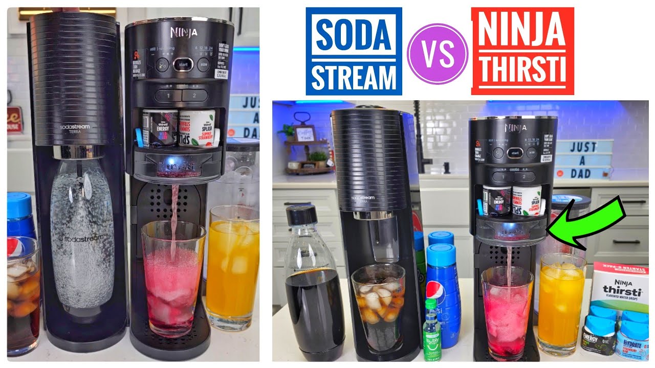 NinjaのSodaStreamスタイルThirstiスパークリングドリンクメーカーが30ドルオフ NinjaのSodaStreamスタイルThirstiスパークリングドリンクメーカーが30ドルオフ