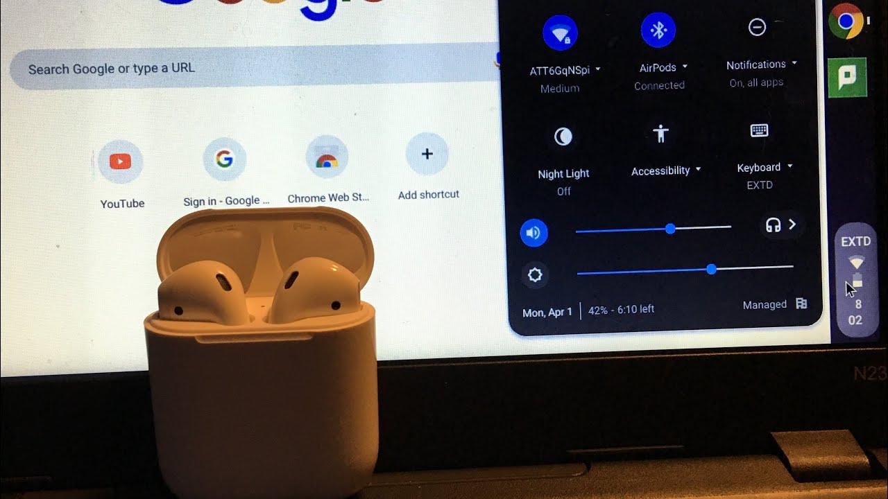 AirPods を Chromebook に接続する方法 AirPods を Chromebook に接続する方法