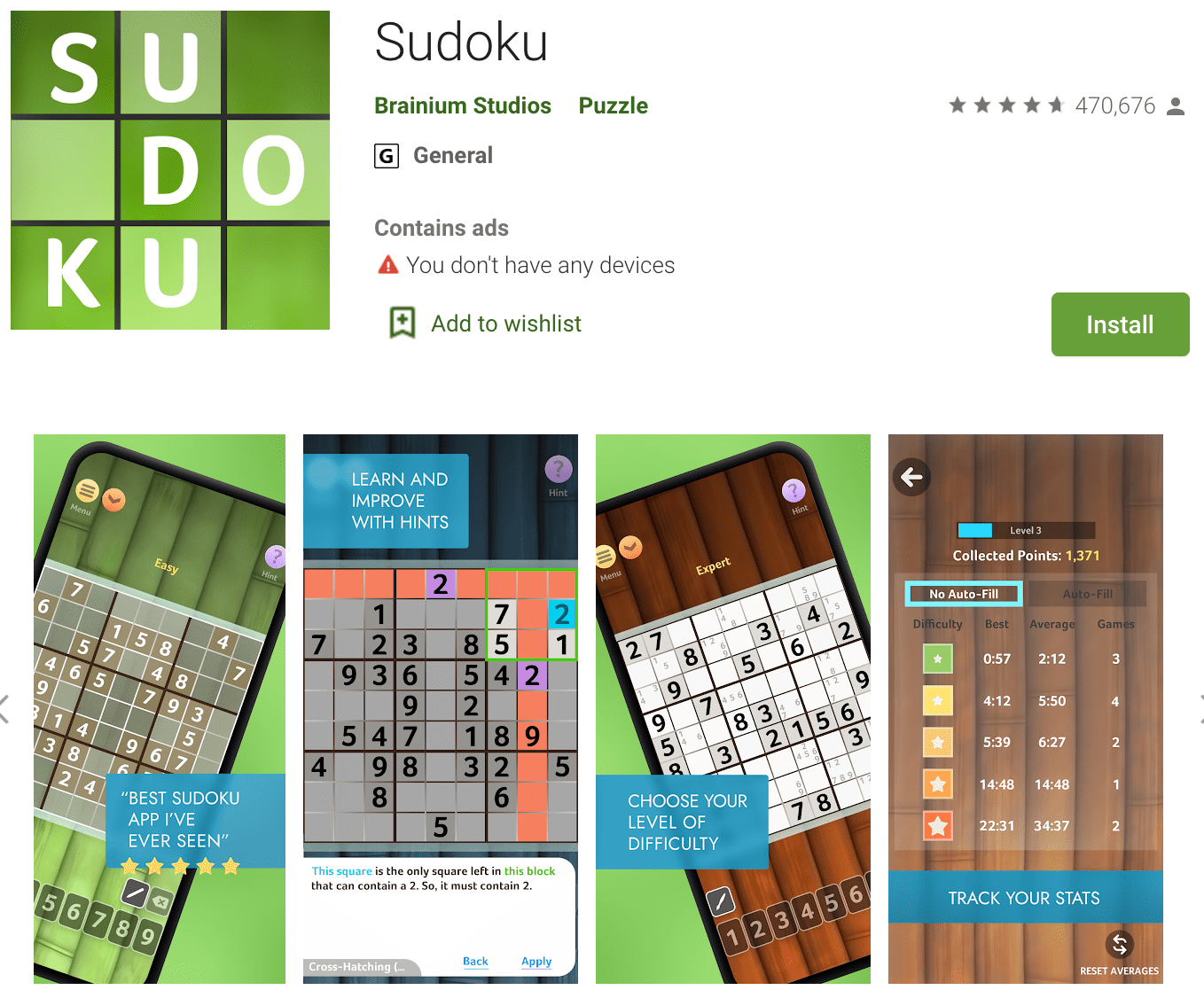 2022 年の Android および iOS 向けの最高の数独アプリ 2022 年の Android および iOS 向けの最高の数独アプリ