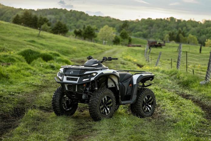 Can-Am’s first electric ATV can haul more than its gas models Can-Am’s first electric ATV can haul more than its gas models