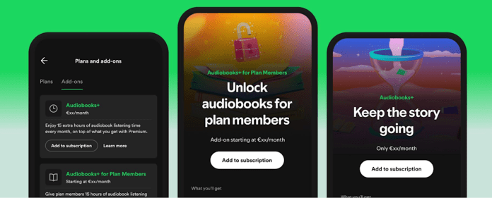 Spotify’s Audiobooks+ add-on is now available to some Premium subscribers Spotify’s Audiobooks+ add-on is now available to some Premium subscribers
