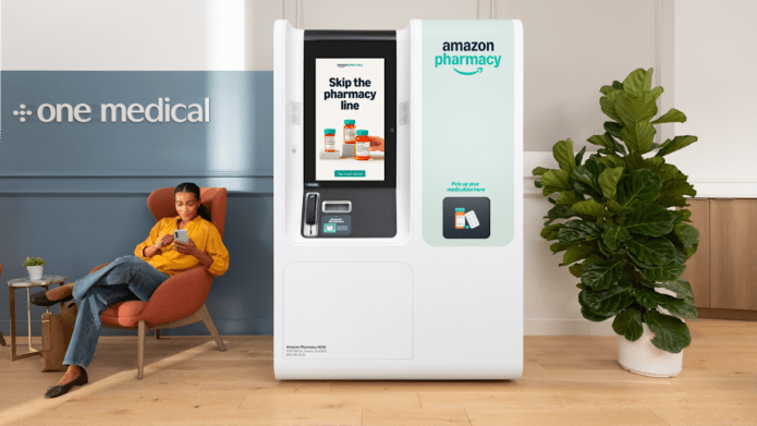 Amazon will start dispensing prescription drugs through vending machines Amazon will start dispensing prescription drugs through vending machines
