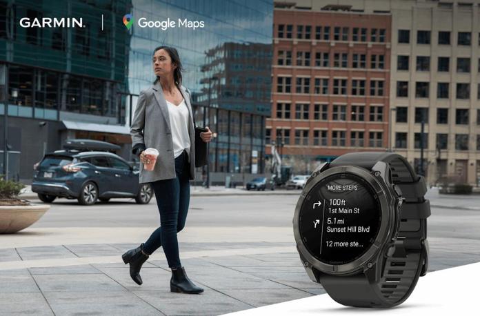 Google Maps comes to Garmin smartwatches Google Maps comes to Garmin smartwatches