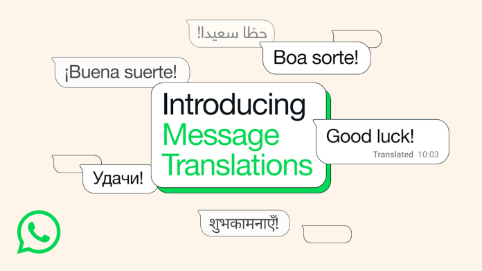 WhatsApp starts rolling out message translations on iOS and Android WhatsApp starts rolling out message translations on iOS and Android