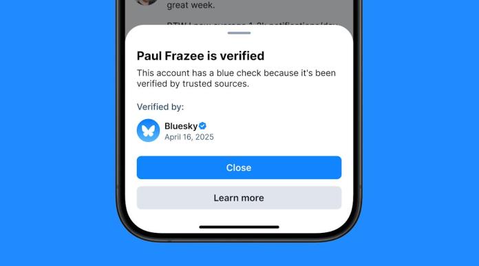 You can now apply for verification on Bluesky You can now apply for verification on Bluesky