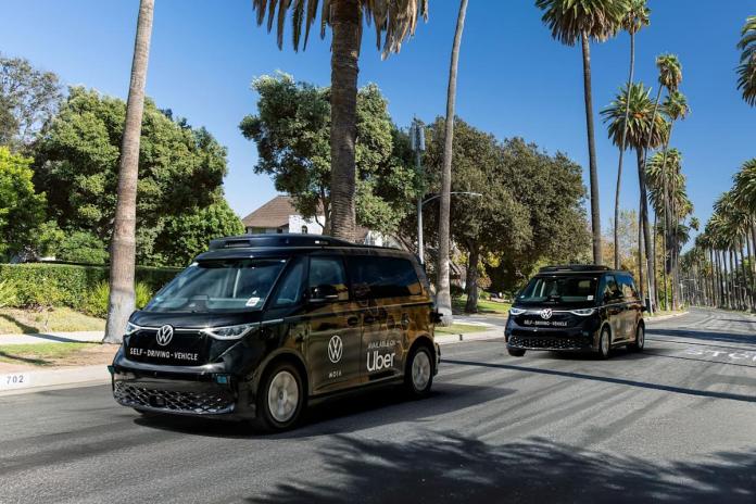 Uber is adding Volkswagen ID. Buzz EVs to its US robotaxi fleet Uber is adding Volkswagen ID. Buzz EVs to its US robotaxi fleet
