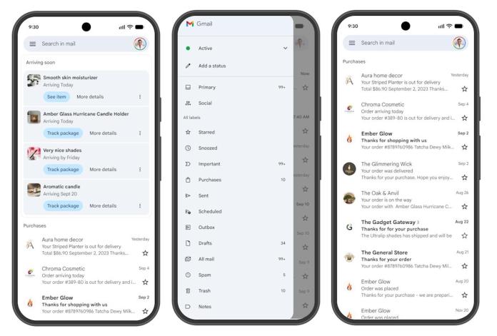 Gmail will now filter your purchases into a new tab Gmail will now filter your purchases into a new tab