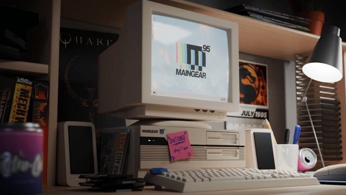 Maingear’s Retro95 PC blends ’90s workstation nostalgia with modern horsepower Maingear’s Retro95 PC blends ’90s workstation nostalgia with modern horsepower