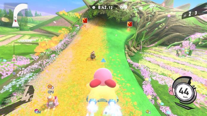 Kirby Air Riders is a cute, chaotic racing game Kirby Air Riders is a cute, chaotic racing game