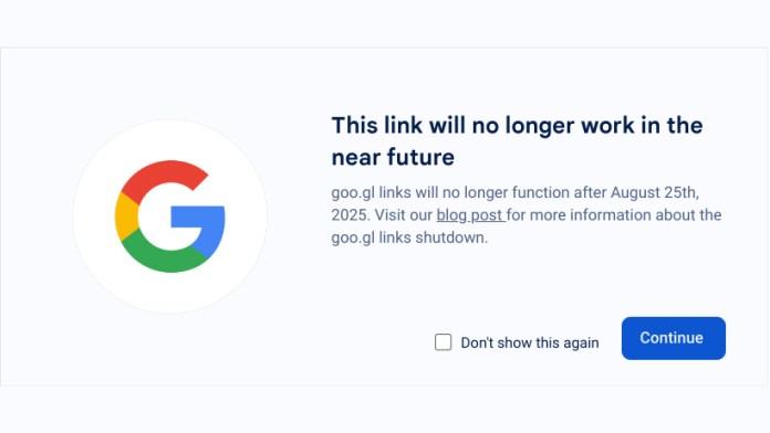 Some goo.gl URLs will live to fight another day Some goo.gl URLs will live to fight another day