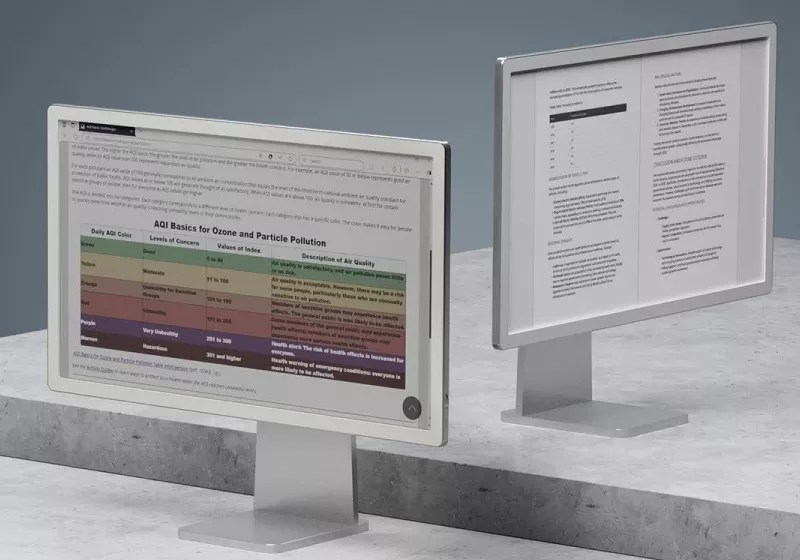 Boox debuts Mira Pro Color 25″ e-ink monitor for work and coding Boox debuts Mira Pro Color 25″ e-ink monitor for work and coding