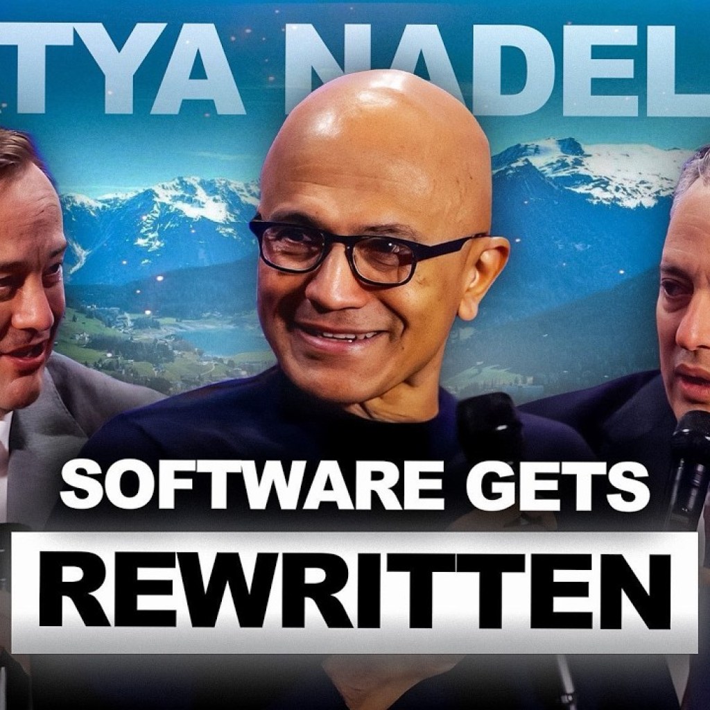 Satya Nadella on AI’s Business Revolution: What Happens to SaaS, OpenAI, and Microsoft? Satya Nadella on AI’s Business Revolution: What Happens to SaaS, OpenAI, and Microsoft?