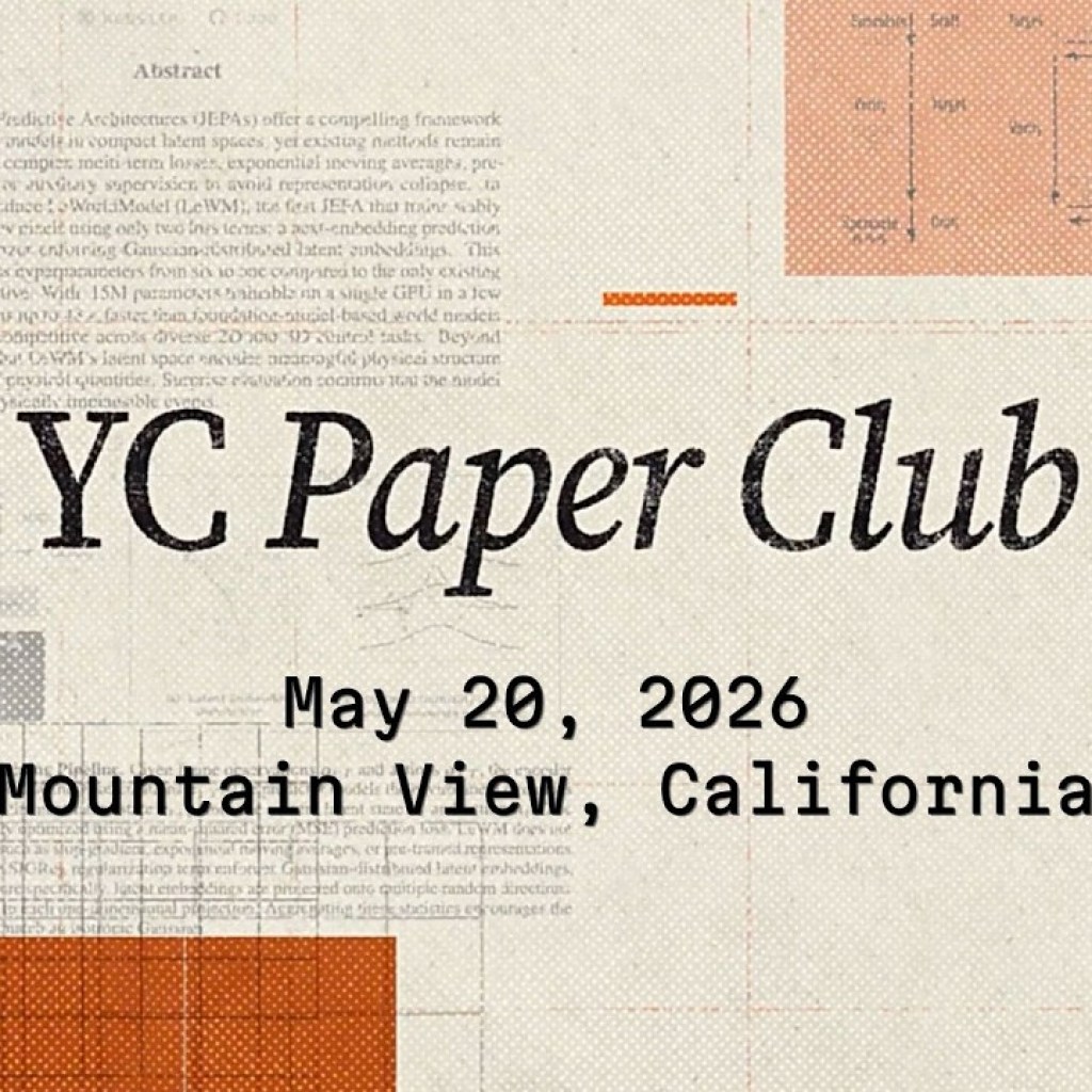 Inference, Diffusion, World Models, and More | YC Paper Club Inference, Diffusion, World Models, and More | YC Paper Club
