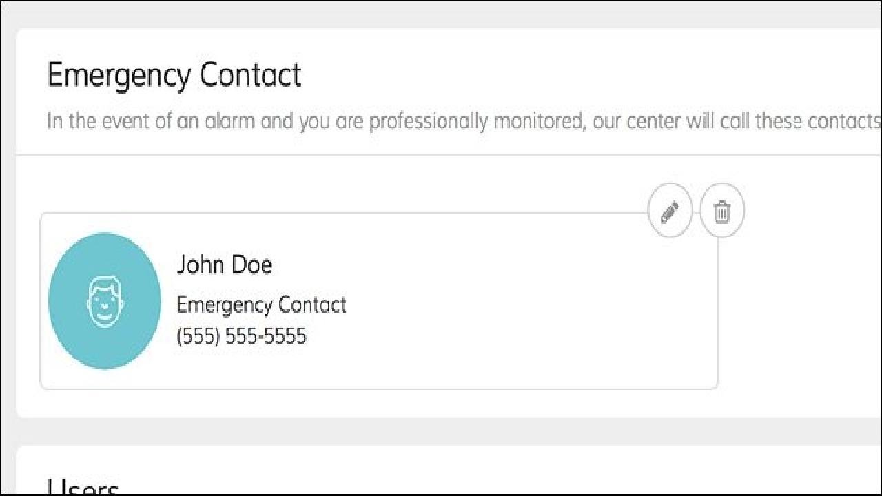 自宅のホームセキュリティシステムに緊急連絡先を追加する方法 自宅のホームセキュリティシステムに緊急連絡先を追加する方法
