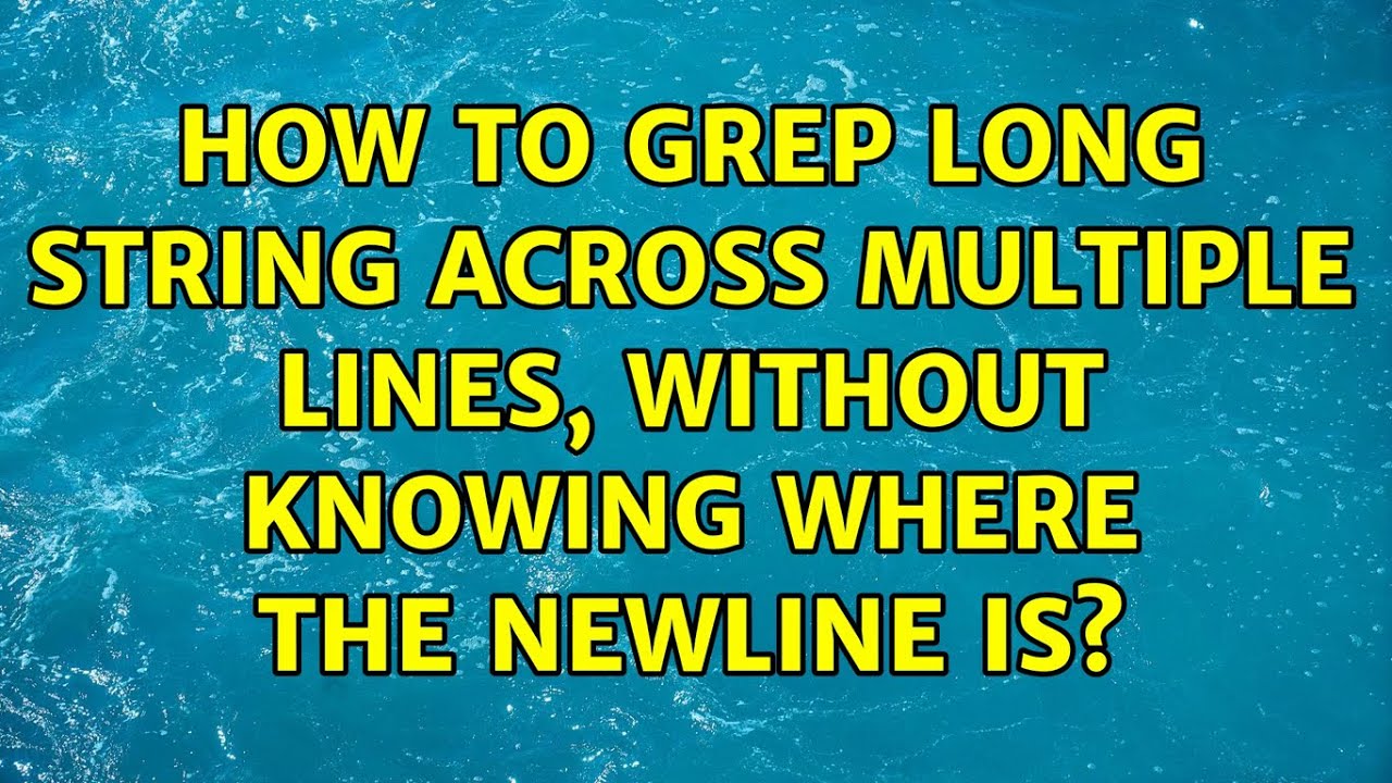 grep を使用して複数行にわたるパターン一致を検索する方法 grep を使用して複数行にわたるパターン一致を検索する方法