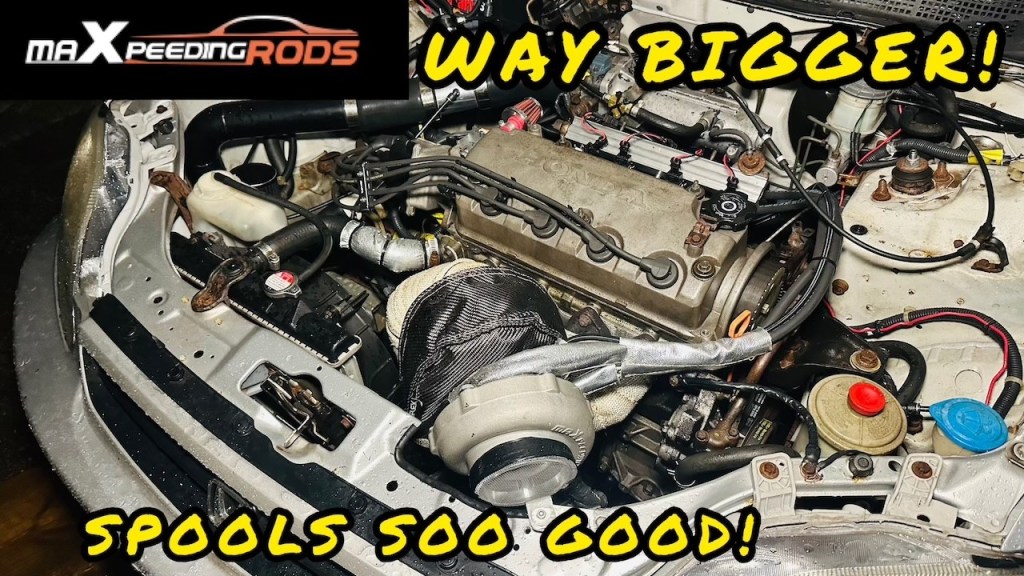 Turbo yang lebih besar untuk build sipil super murah !! Kedengarannya sangat bagus !! @Maxpeedingrods #honda #civic Turbo yang lebih besar untuk build sipil super murah !! Kedengarannya sangat bagus !! @Maxpeedingrods #honda #civic