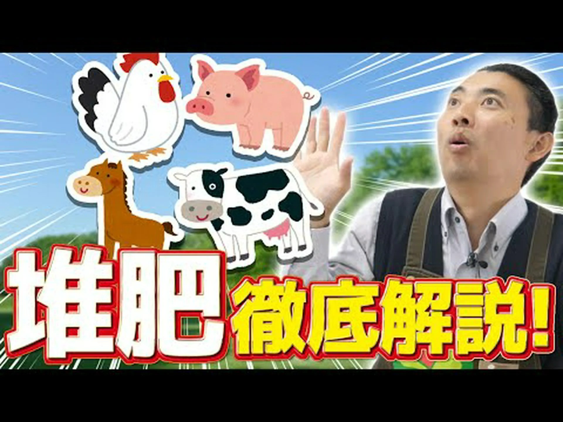 堆肥の意外な小動物たち 堆肥の意外な小動物たち