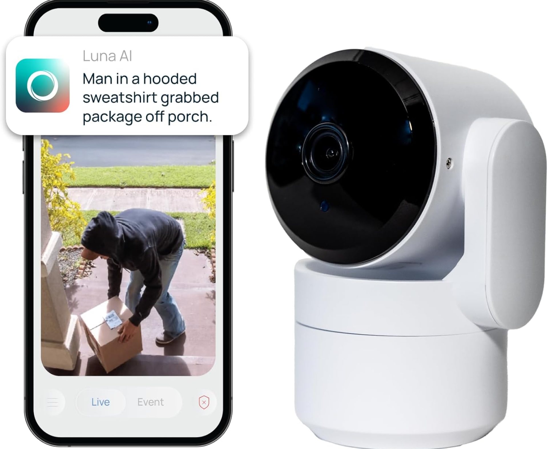 Security Cameras Indoor, 360-Degree Pan/Tilt, Pet/Person/Vehicle AI Motion Detection, Plug-in, Night Vision, Two Way Audio, Cloud Storage, Wi-Fi Camera for Room (White) Security Cameras Indoor, 360-Degree Pan/Tilt, Pet/Person/Vehicle AI Motion Detection, Plug-in, Night Vision, Two Way Audio, Cloud Storage, Wi-Fi Camera for Room (White)