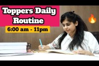 The Daily Routine Of SNBT Toppers You Should Copy! The Daily Routine Of SNBT Toppers You Should Copy!