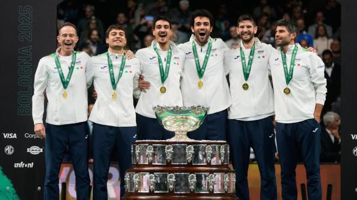 Tricampeones de la Copa Davis con Italia sin jugar ni un solo minuto en la fase final Tricampeones de la Copa Davis con Italia sin jugar ni un solo minuto en la fase final