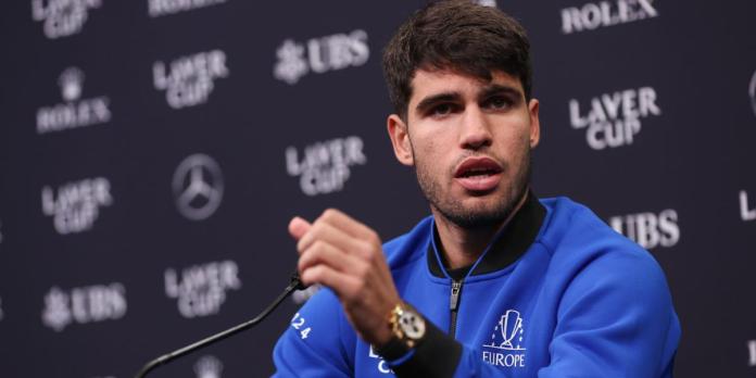 Alcaraz debutará en la Laver Cup en dobles junto al checo Mensik Alcaraz debutará en la Laver Cup en dobles junto al checo Mensik