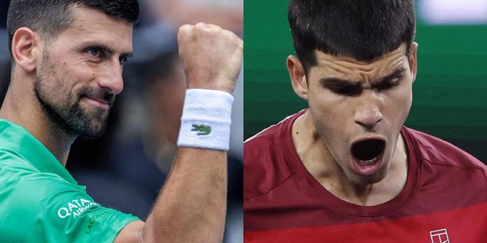 Lo que nunca consiguieron Federer y Nadal en 40 partidos, Alcaraz y Djokovic lo logran en 9 Lo que nunca consiguieron Federer y Nadal en 40 partidos, Alcaraz y Djokovic lo logran en 9