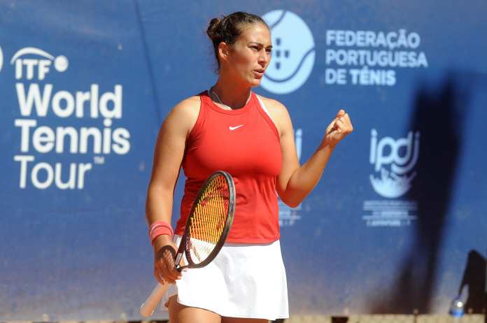 Ana Filipa Santos celebra a nível inédito no Lisboa Belém Open Ana Filipa Santos celebra a nível inédito no Lisboa Belém Open