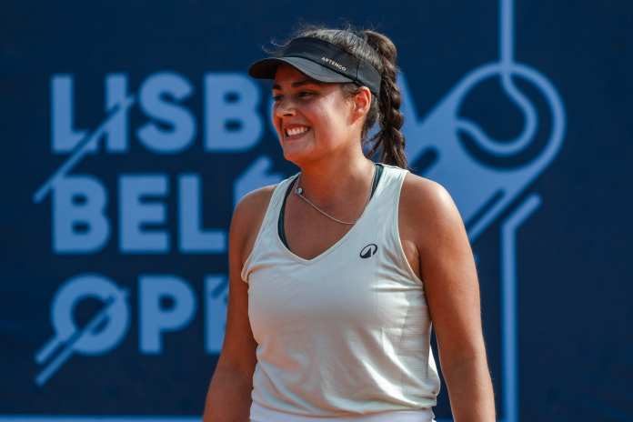 Sara Lança eliminada no Lisboa Belém Open após boa réplica Sara Lança eliminada no Lisboa Belém Open após boa réplica