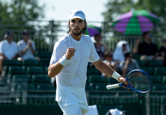 Jaime Faria brilha em Wimbledon e apura-se para a segunda ronda pela primeira vez Jaime Faria brilha em Wimbledon e apura-se para a segunda ronda pela primeira vez
