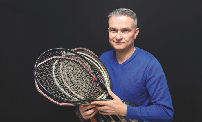Andreas Fixemer: Der Racket-Man Andreas Fixemer: Der Racket-Man
