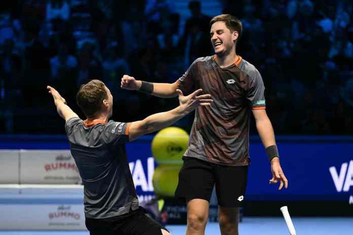 ATP Finals, doppio: Heliovaara e Patten nuovi Maestri, Salisbury e Skupski si inchinano in due set ATP Finals, doppio: Heliovaara e Patten nuovi Maestri, Salisbury e Skupski si inchinano in due set